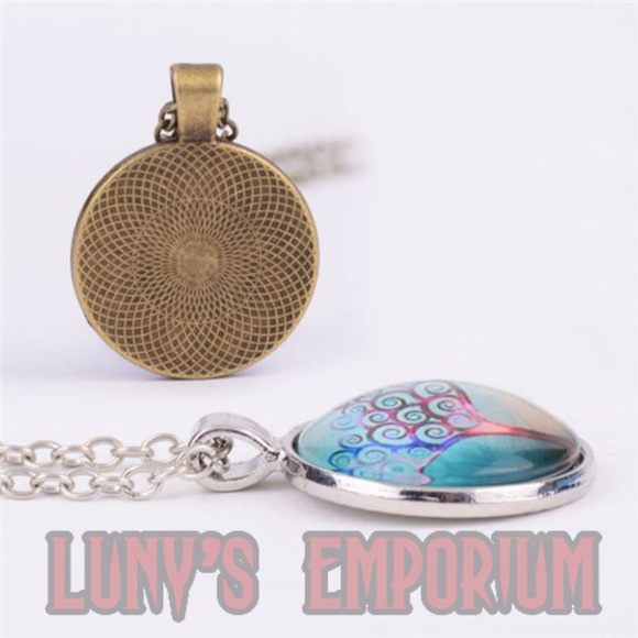 Mischief Managed Glass Cabochon Necklace - Picture 2 of 4